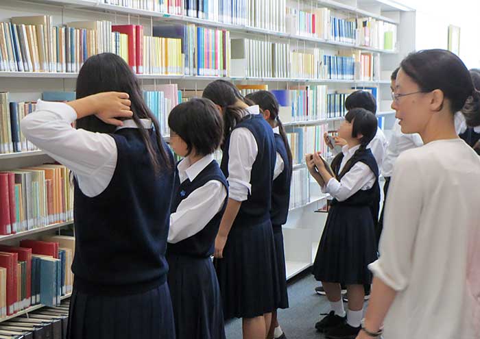 東村山第二中学の生徒さん