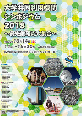 大学共同利用機関シンポジウム2018～最先端研究大集合～